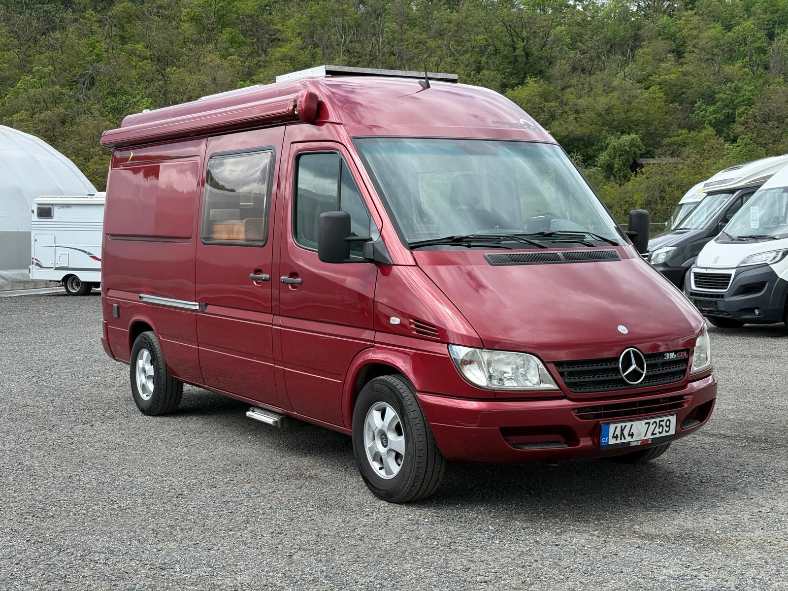 Obytné auto MERCEDES-BENZ SPRINTER 316 CDI - BRESLER – exteriér