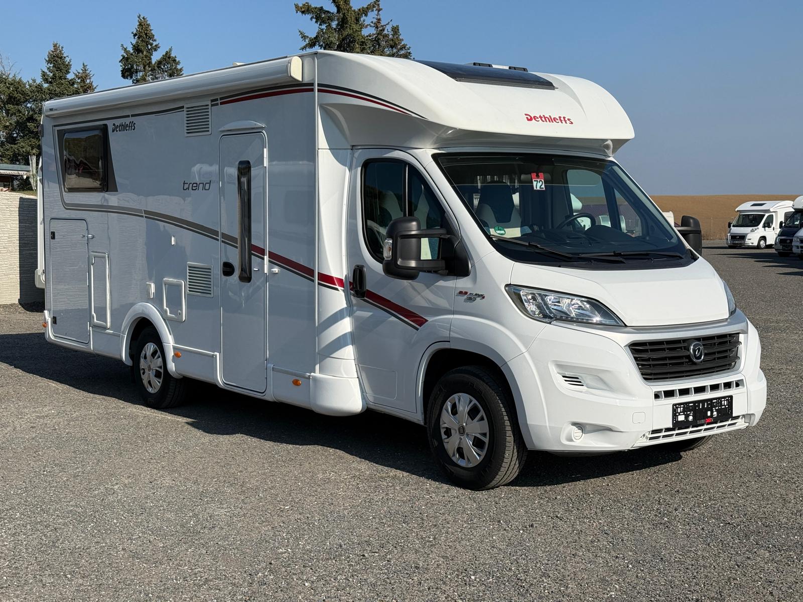 Obytné auto Dethleffs Trend T 7057 EB, 2018, 4 osoby, markýza, Truma, couvací kamera – exteriér
